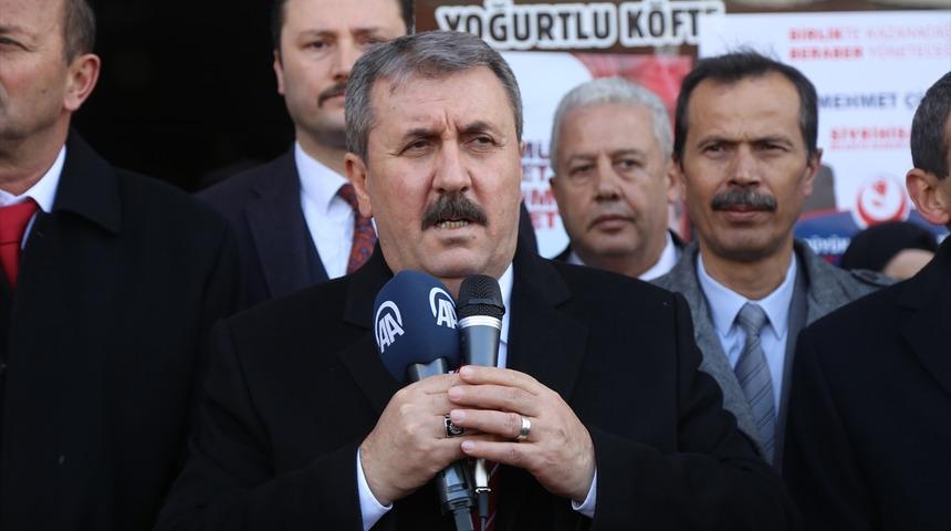 BBP Genel Başkanı Mustafa Destici: 100 bin Ermeniyi sınır dışı edelim