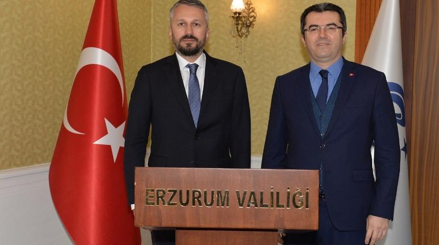 Romanya B&uuml;y&uuml;kel&ccedil;isi Gabriel Şopanda, Vali Memiş&rsquo;i ziyaret etti