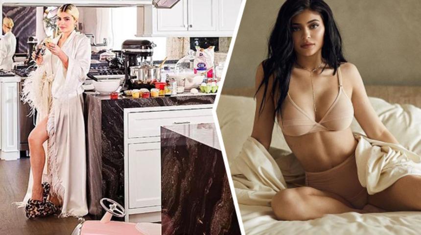 Kylie Jenner evinin kapılarını a&ccedil;tı! B&uuml;y&uuml;lenmemek m&uuml;mk&uuml;n değil