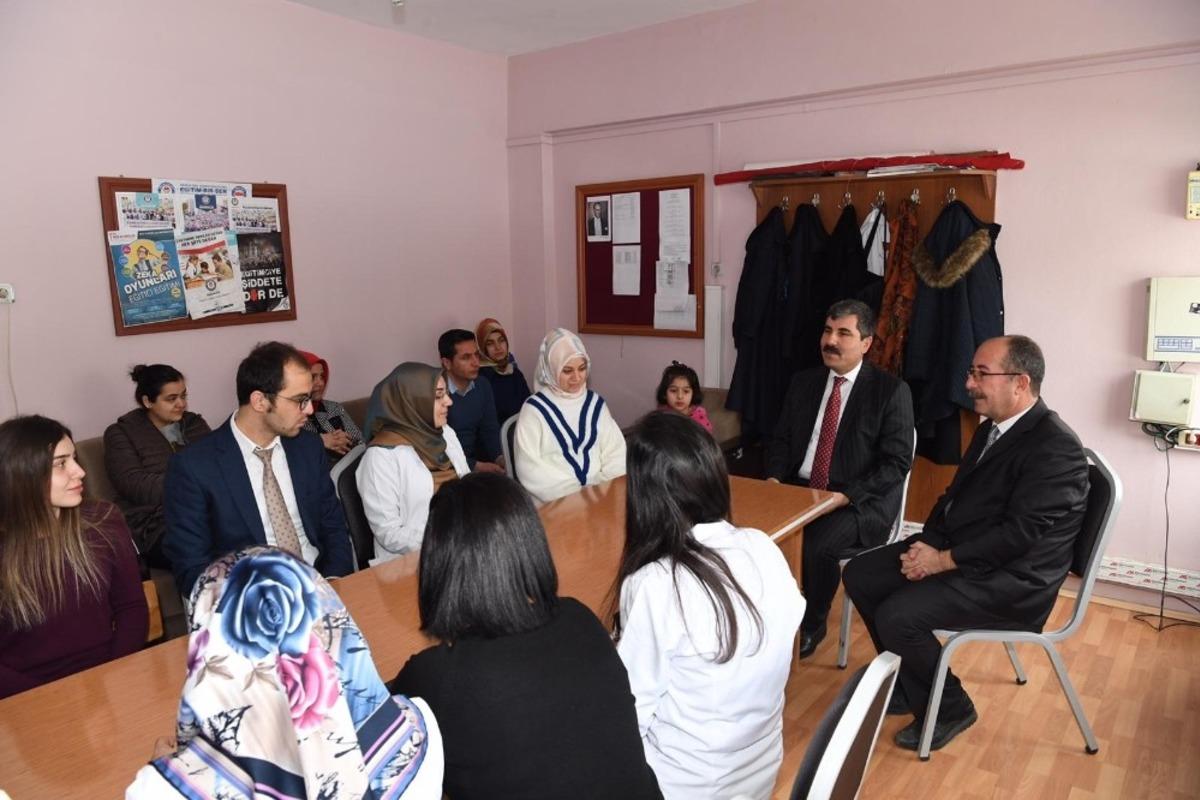 Başkan Asya&rsquo;dan Fatih İlkokuluna ziyaret