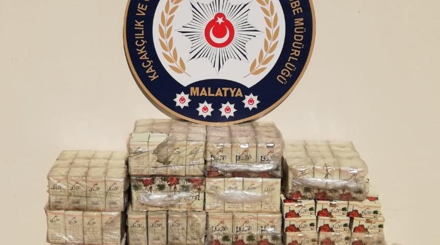 Malatya&rsquo;da ka&ccedil;ak nargile k&ouml;m&uuml;r&uuml; ele ge&ccedil;irildi