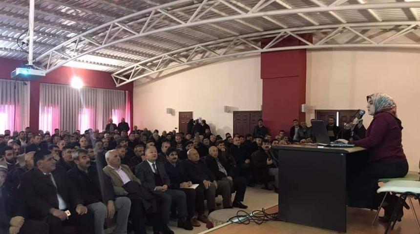 Develi’de kenevir yetiştiriciliği ile ilgili bilgilendirme yapıldı