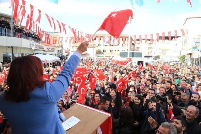 Başkan Çerçioğlu’ndan miting gibi açılış