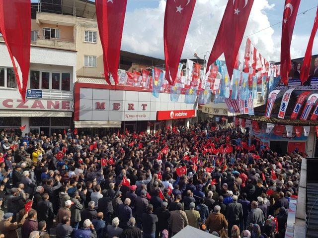 Başkan Çerçioğlu’ndan miting gibi açılış