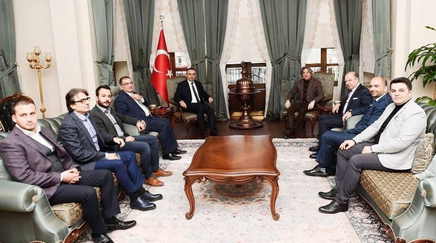 Beyoğlu Belediye Başkanı Demircan, Vali Soyt&uuml;rk&rsquo;&uuml; ziyaret etti