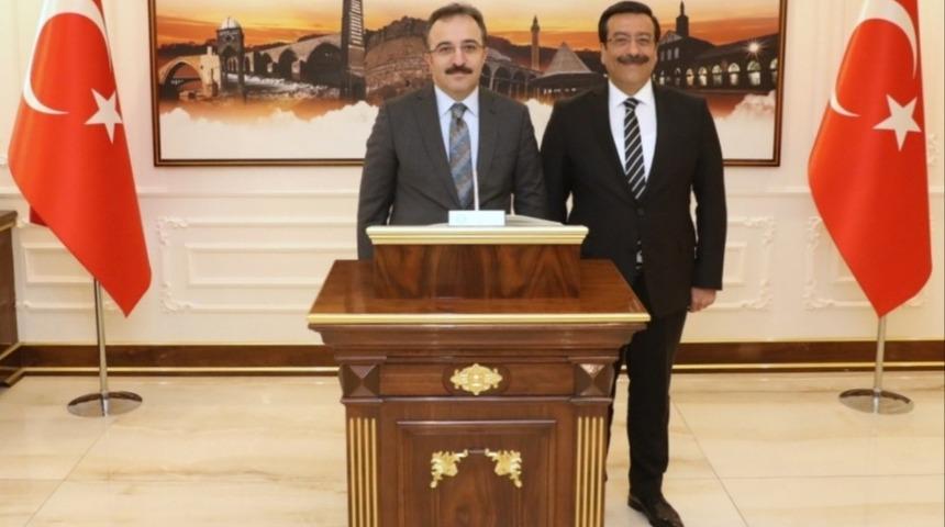 İ&ccedil;işleri Bakan Yardımcısı &Ccedil;ataklı&rsquo;dan Başkan Atilla&rsquo;ya ziyaret