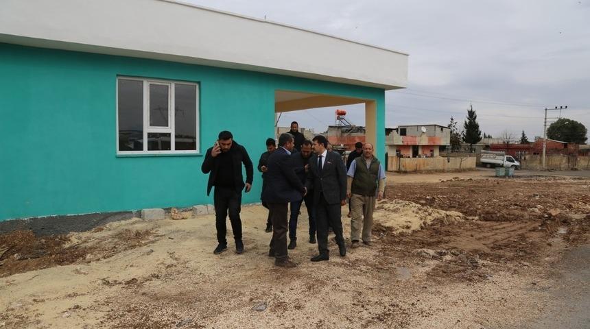 Ekinci mahalelerde yapılan &ccedil;alışmaları inceledi