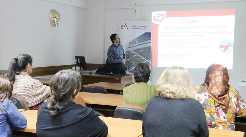 Hastaneden kalp sağlığı semineri