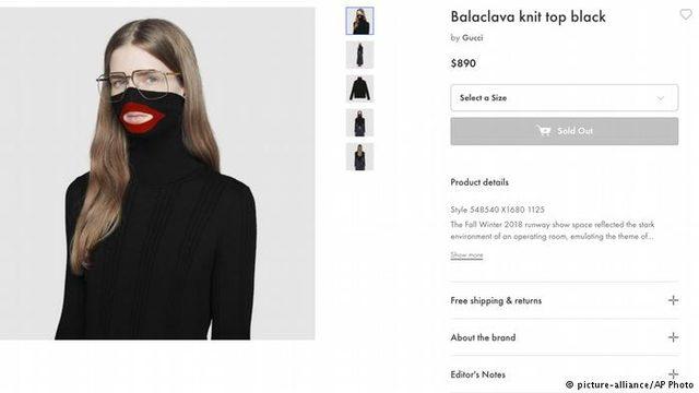 Gucci ırkçılık tartışması yaratan kazağı raftan indirdi