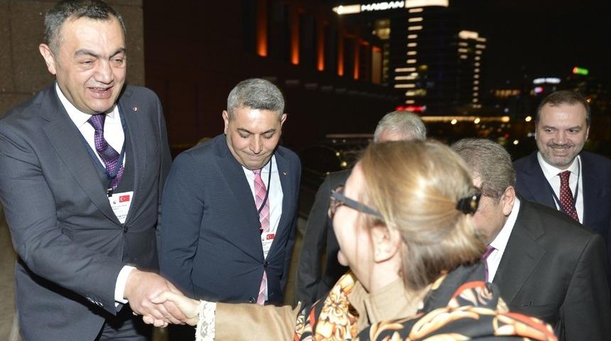 Başkan Büyüksimitci, Türkiye ABD İş Diyaloğu Çalışma Yemeğine Katıldı