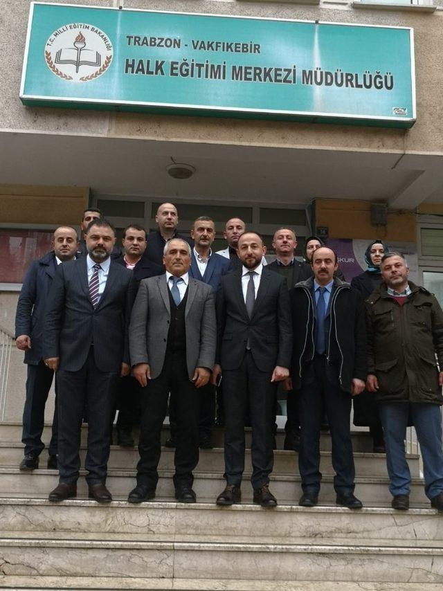 AK Parti Vakfıkebir ilçe teşkilatından ziyaretler