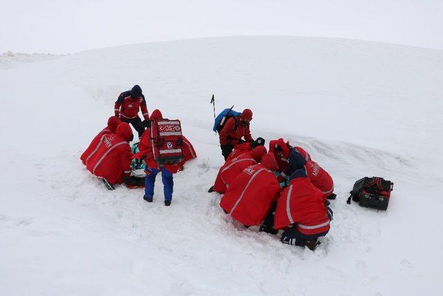 UMKE&rsquo;den kurtarma tatbikatı 1