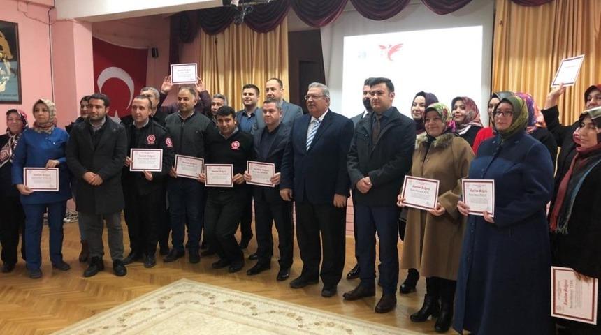 Koruma altındaki &ccedil;ocuklara hizmet veren personele eğitim verildi