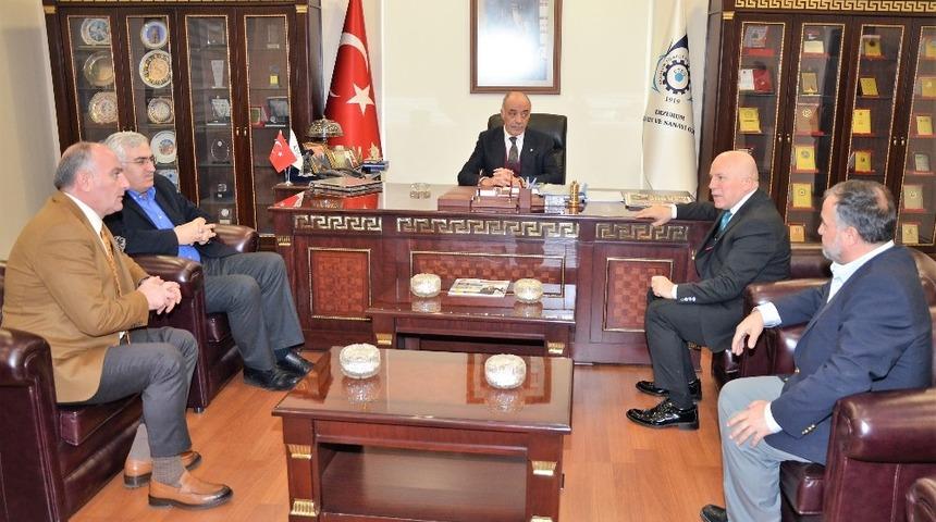 Başkan Sekmen ve AK Parti&rsquo;den ETSO&rsquo;ya ziyaret