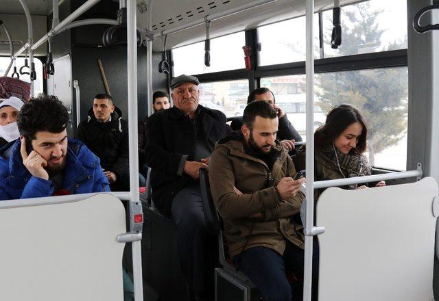 Van’da ‘Wi-Fi’li otobüs dönemi başladı