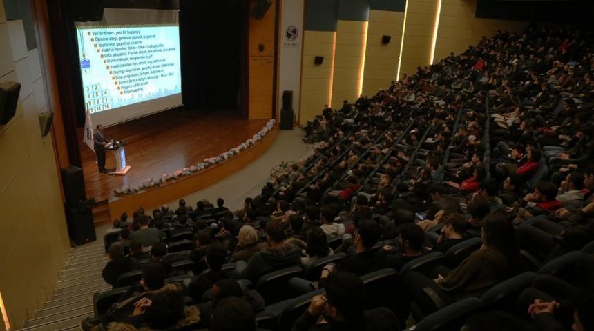 SUBÜ’de ilk ders Hasan Ali Çelik’ten