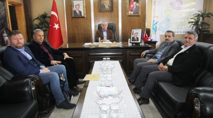 Bayburt Kültür ve Yardım Derneği’nden Başkan Memiş’e ziyaret