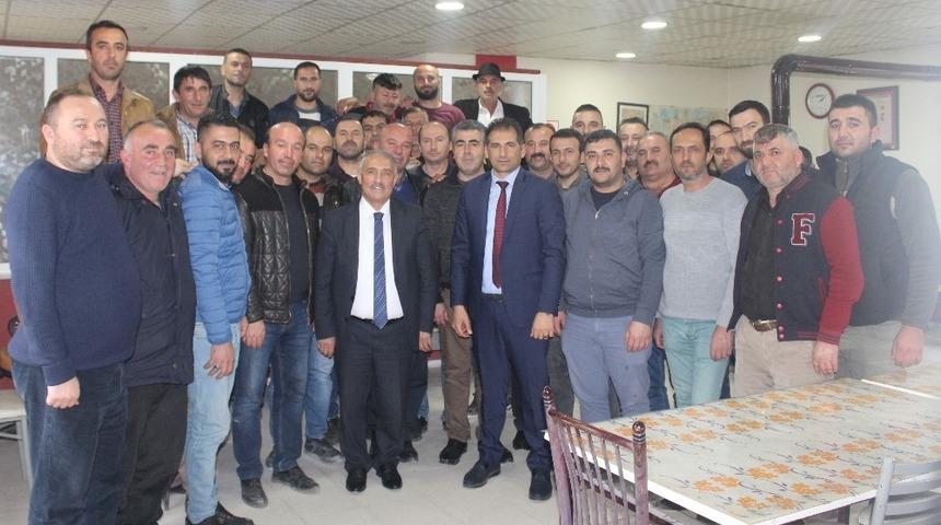 Niğde’de başkanlar işçilerle buluştu
