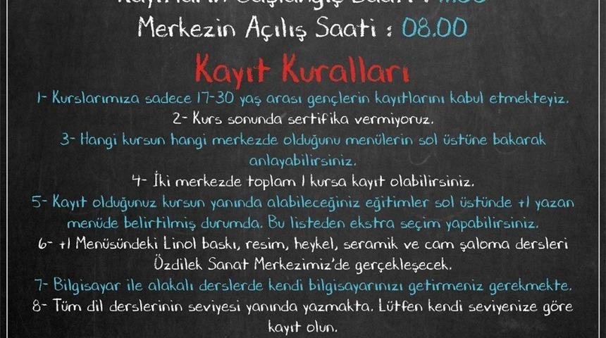 Tepebaşı&rsquo;nda 50 kurs i&ccedil;in kayıtlar başlıyor