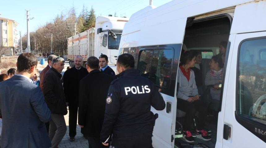 Kulu&rsquo;da servis ara&ccedil;larına denetleme