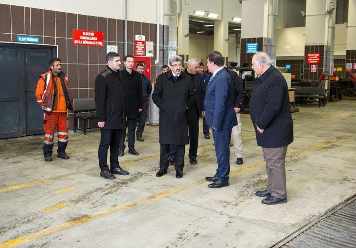 Vali Bilmez’den Karayolları 11. Bölge Müdürlüğüne ziyaret G5