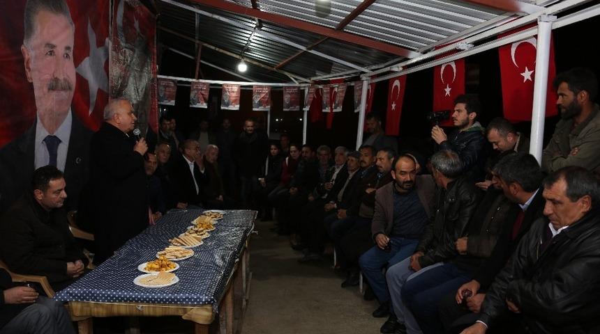 Başkan Tollu, Koramşalı ve &Ccedil;er&ccedil;ili mahallelerini ziyaret etti