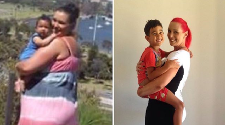 Bu azimli anne 4 yiyeceği hayatından çıkardı ve tam 69 kilo verdi