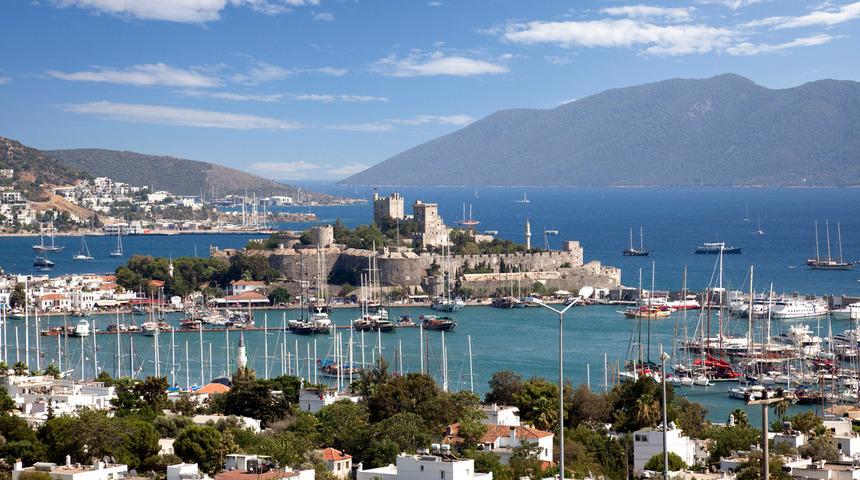 Bodrum 2019'da nüfusunun 9 katı yabancı turisti ağırlayacak