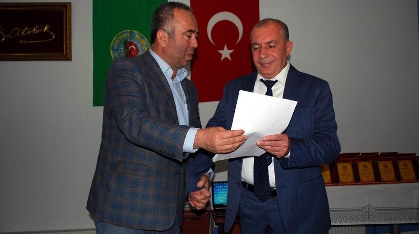 Yeni başkan g&ouml;revine başladı