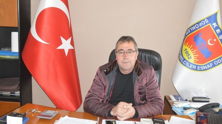 Şof&ouml;rler odasından &ldquo;&Ouml;ncelik Yaya&rdquo; kampanyasına destek