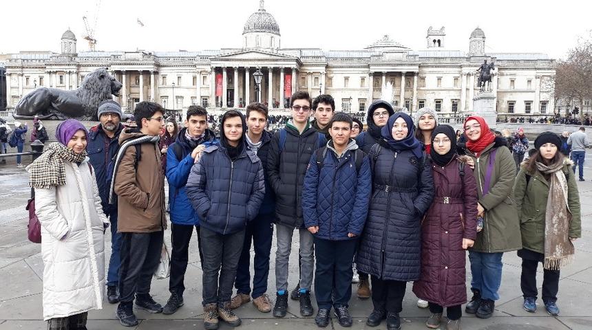 İngiltere&rsquo;de dil eğitimi aldılar