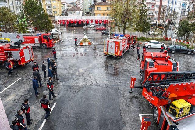 Büyükşehir İtfaiyesi 2018 yılında 2 bin 805 olaya müdahale etti