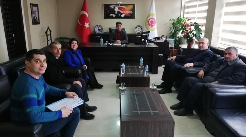 K&ouml;ylere Hizmet G&ouml;t&uuml;rme Birliği enc&uuml;men toplantısı yapıldı