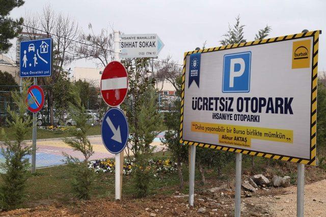 Büyükşehir’den Nilüfer’e ücretsiz otopark