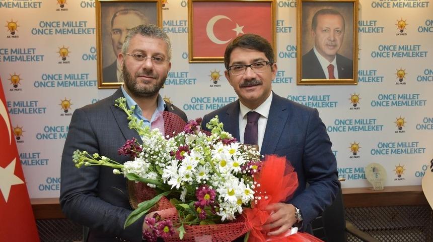 Başkan &Ccedil;elik&rsquo;ten &Ccedil;ipiloğlu&rsquo;na &rsquo;hayırlı olsun&rsquo; ziyareti