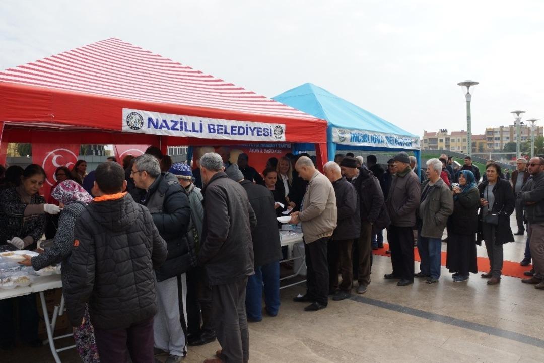 Aydın&rsquo;da MHP&rsquo;nin 50. kuruluş yıld&ouml;n&uuml;m&uuml; kutlandı