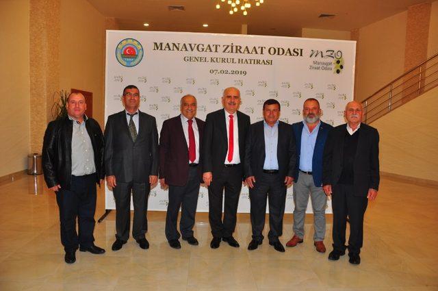 Manavgat Ziraat Odası Başkanı Metin güven tazeledi