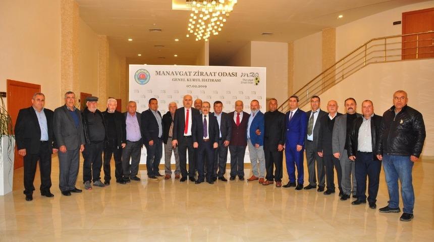 Manavgat Ziraat Odası Başkanı Metin g&uuml;ven tazeledi