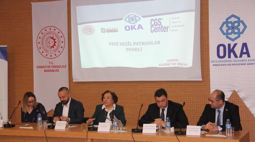 Yeni nesil patronlar tecrübelerini iş dünyasıyla paylaştı