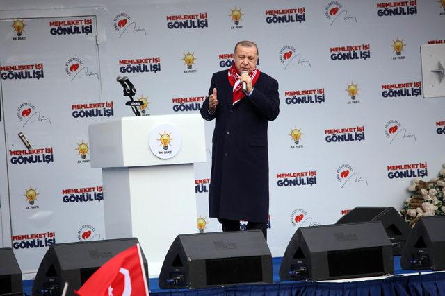 Cumhurbaşkanı Erdoğan: Vatanımıza uzanan her eli kırarız
