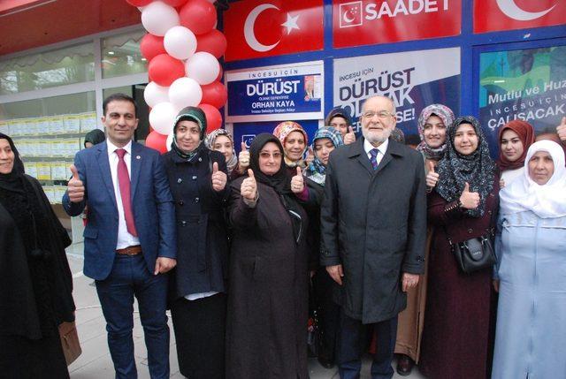 Saadet Lideri Kayseri’de