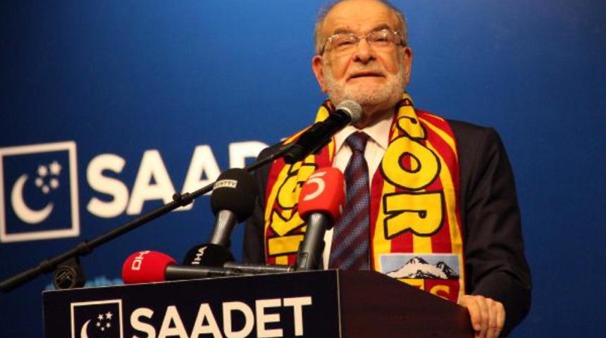 Karamollaoğlu: 'Hırsızlık yok' diyemiyor, 'bizim hırsızımız iyidir' diyor