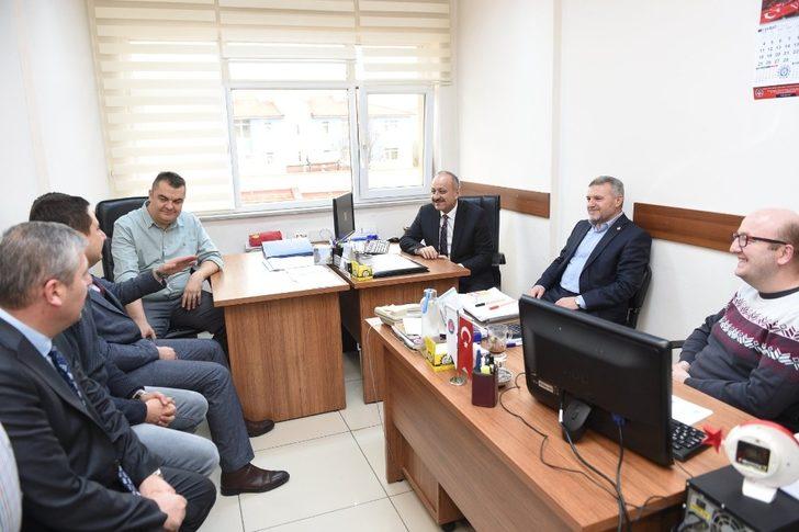 Başkan Babaş, kurum ziyaretlerini sürdürüyor G3