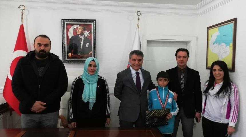 Müdür Kardaş’tan Kaymakam Özkan’a ziyaret