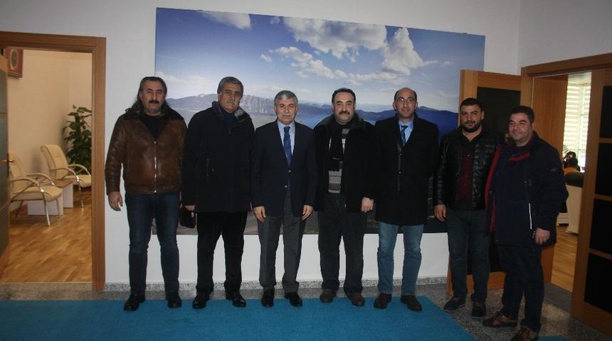 TATSO’dan Başkan Aksoy’a nezaket ziyareti