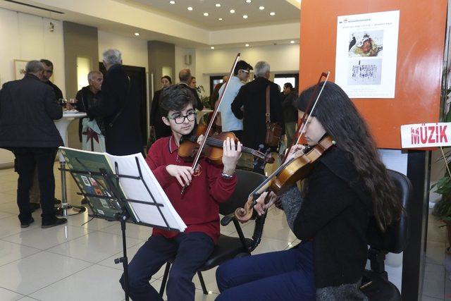 Güzel Sanatlar Lisesi öğretmenlerinden resim sergisi