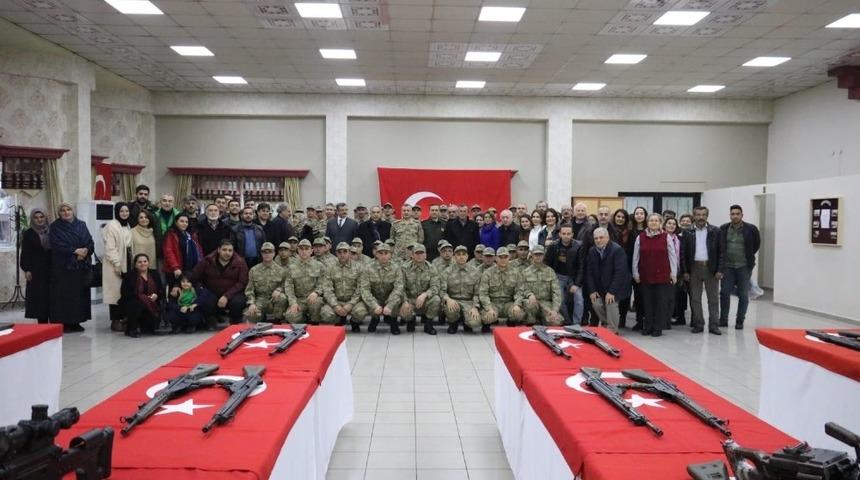 Bedelli askerler yemin etti