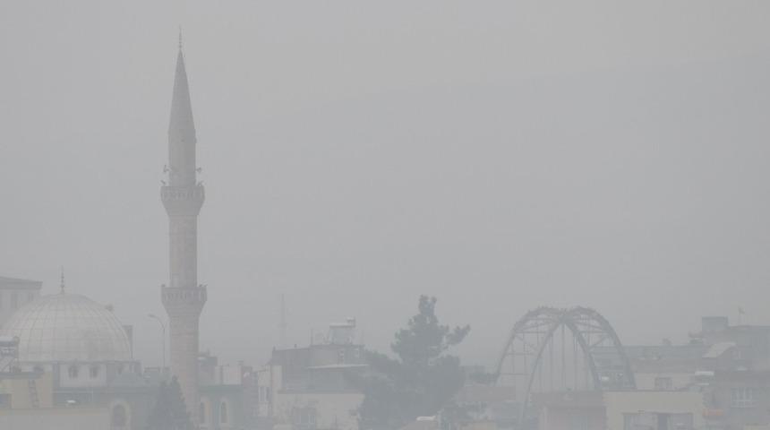 Araban&rsquo;da yoğun sis