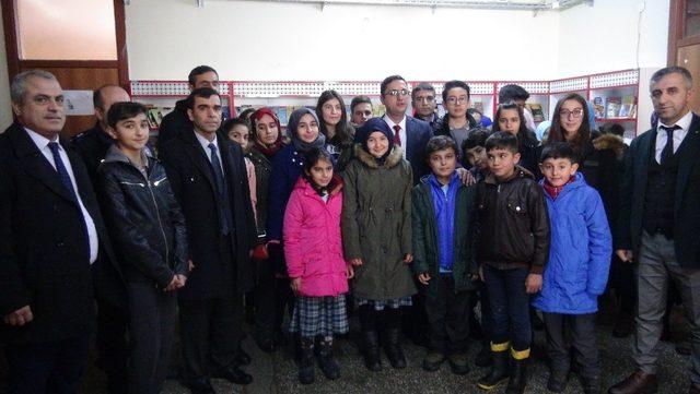 Doğanşehir’de okullarda ‘Salon Kütüphanesi’ kuruluyor