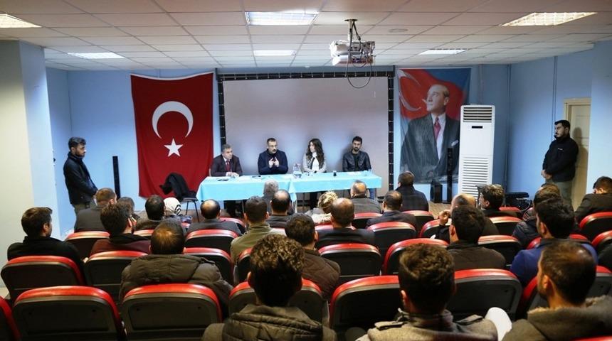 Başkan Çelik, okul müdürleriyle toplantı yaptı